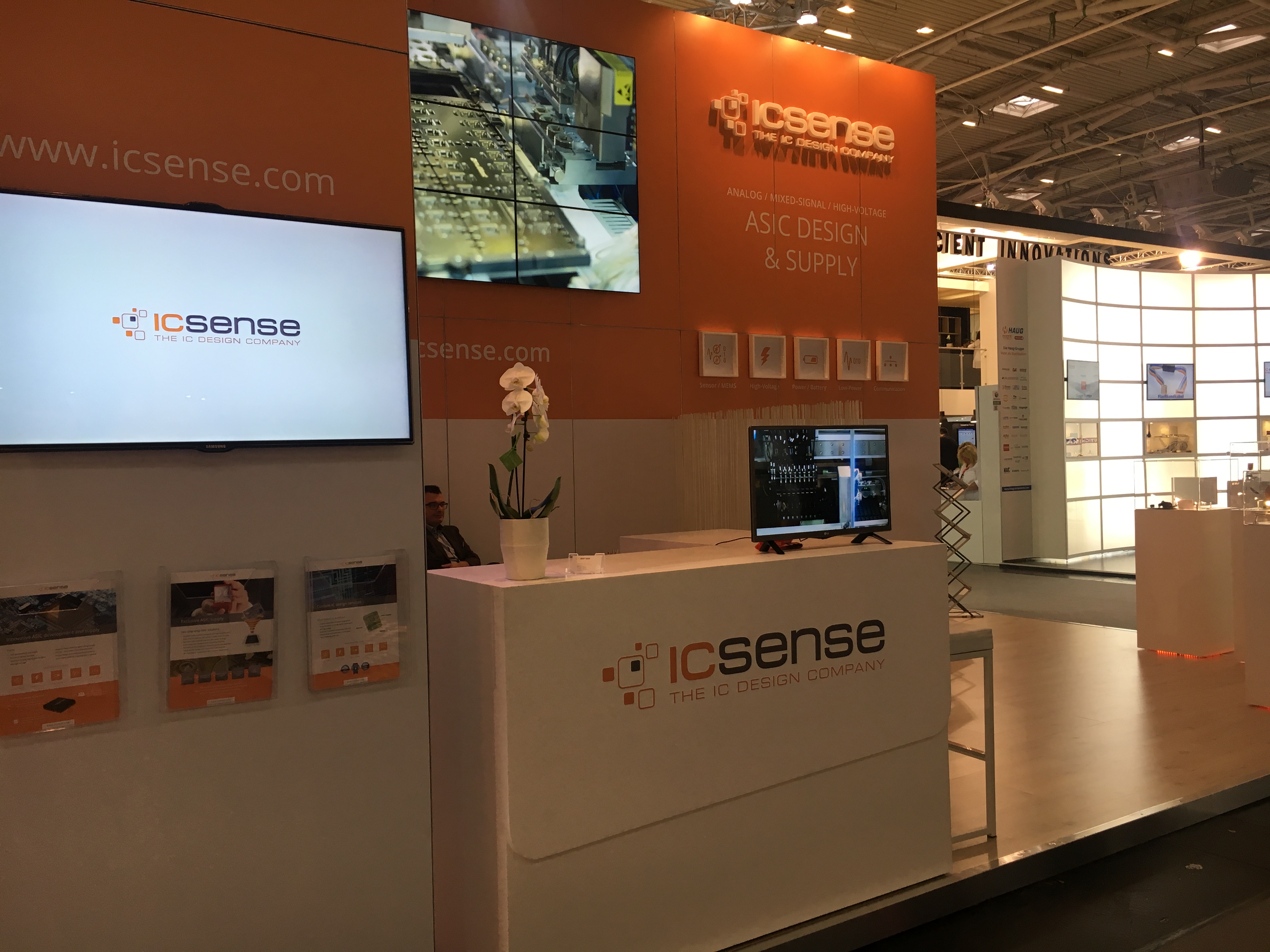 ICsense at Embedded World 2018