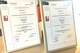 Successful renewal of ISO13485 and ISO9001